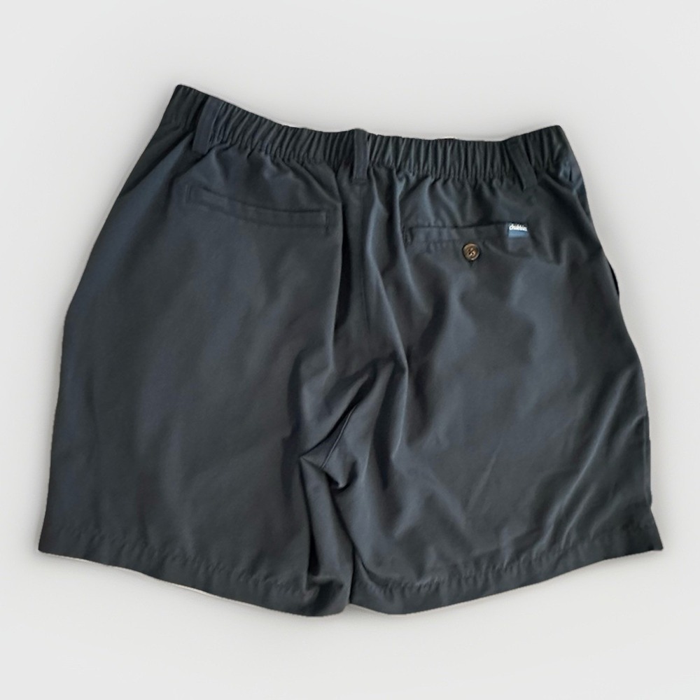 Chubbies Shorts Men Large Blue Stretch Chino 6 Inch Inseam Drawstring Elastic - Picture 2 of 5